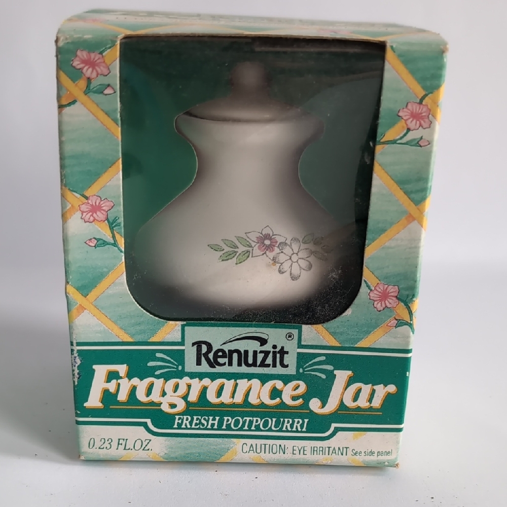 Renuzit Fragrance Jar Fresh Potpourri Vintage New in Box